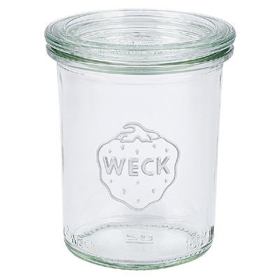 Bild 160ml Sturzglas mit Glasdeckel WECK RR60