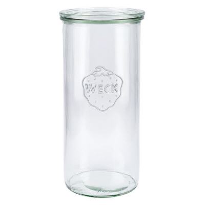 Bild 1500ml Sturzglas mit Glasdeckel WECK RR100