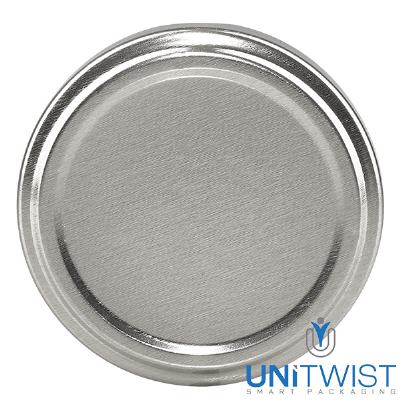 Bild 63mm BasicSeal Deckel silber (TO63) UNiTWIST