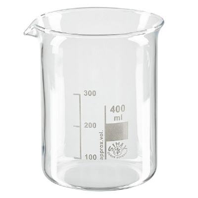 Bild Becherglas 400ml Borosilikatglas, niedrige Form