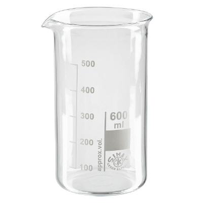 Bild Becherglas 600ml Borosilikatglas, hohe Form