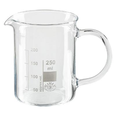 Bild Becherglas 250ml Borosilikatglas, mit Henkel