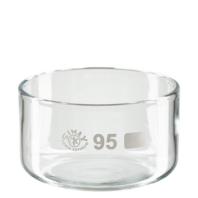 Tansoole 60mm Kristallisierschale aus Borosilikatglas mit Ausguss Wiederverwendbare Abdampfschale 